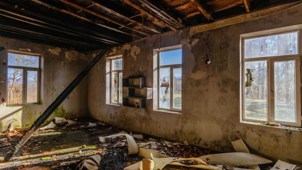 Fire insurance claim process