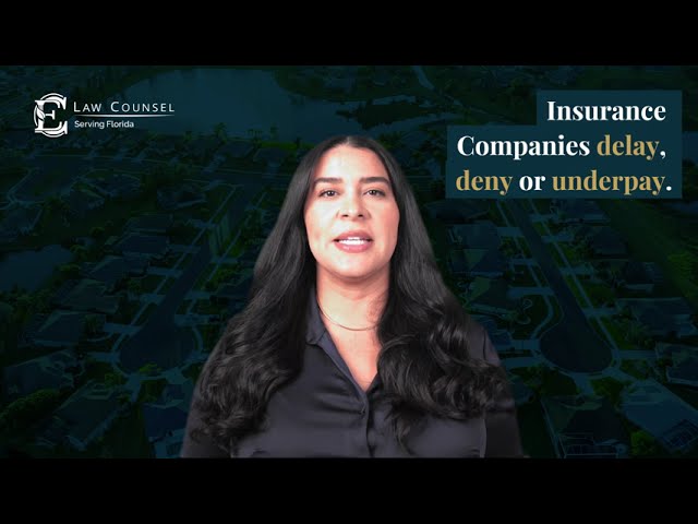 Insurance Company Not Providing What Your Policy Promises After a Disaster? Turn to EC Law Counsel